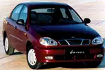 caractéristiques automobiles et la consommation de carburant pour Daewoo Lanos